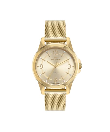 relógio technos analógico 2035nab k1x dourado UNICO relógio technos analógico 2035nab k1x dourado UNICO