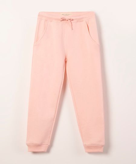 calca malha Back to School - ROSA CLARO 1 calca malha Back to School - ROSA CLARO 1