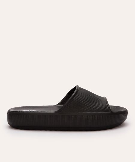 chinelo slide texturizado ace preto 33-34