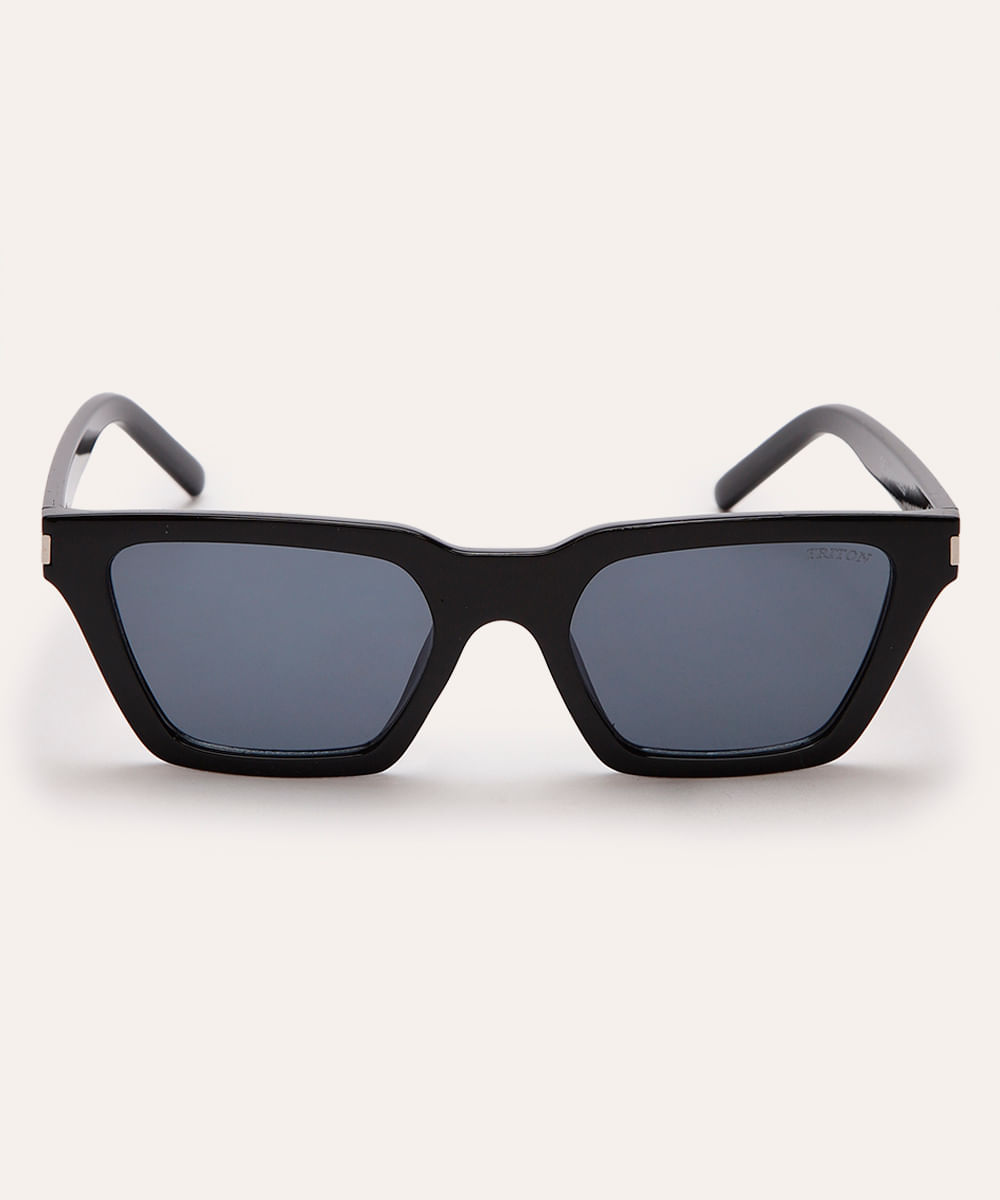 óculos de sol quadrado triton preto