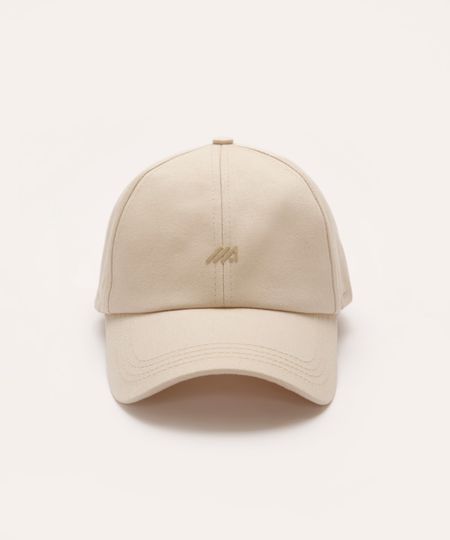 boné esportivo ace aba curva maleável bege UNICO boné esportivo ace aba curva maleável bege UNICO