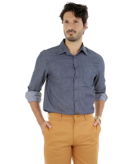 Camisa-Jeans-Comfort-Azul-Medio-8177775-Azul_Medio_1