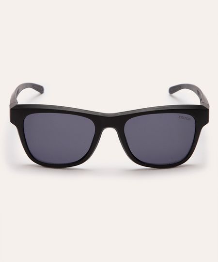 óculos de sol quadrado triton preto UNICO