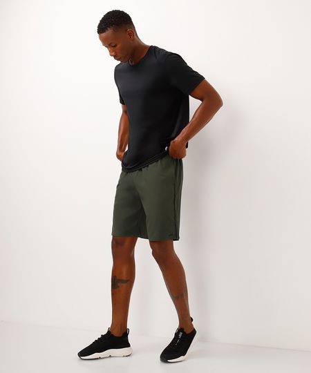 bermuda com bolsos esportiva ace verde M