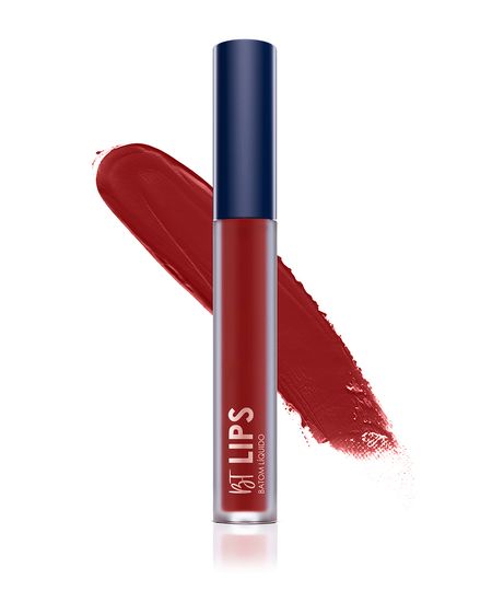 batom líquido bruna tavares matte roberta vermelho UNICO