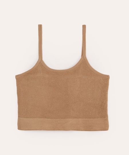 cropped de tricot juvenil alça fina bege 14 cropped de tricot juvenil alça fina bege 14