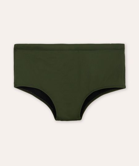 sunga boxer proteção uv verde P