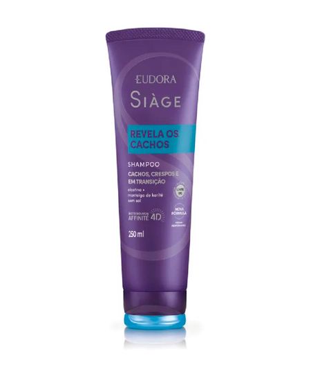 shampoo eudora siáge revela os cachos 250ml 250 ML shampoo eudora siáge revela os cachos 250ml 250 ML