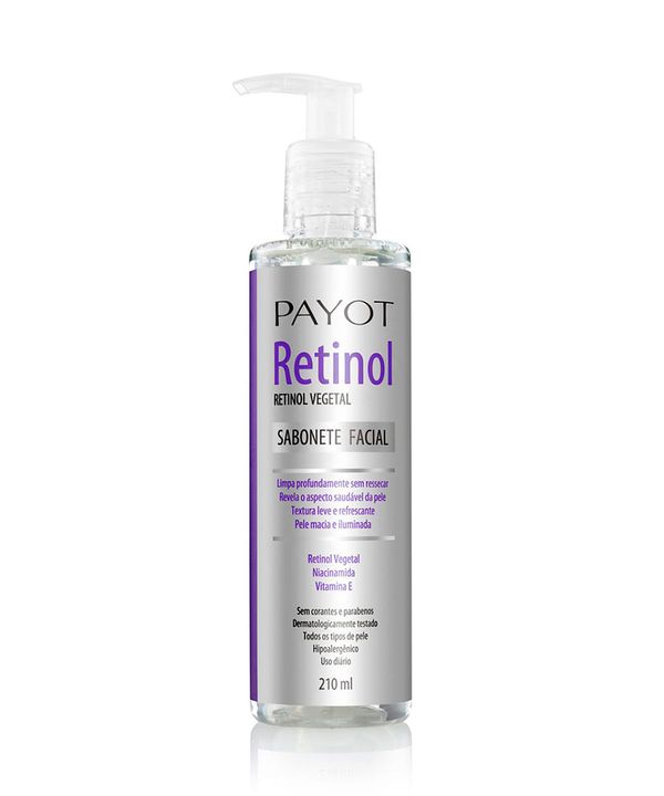 sabonete facial payot retinol 210 ML