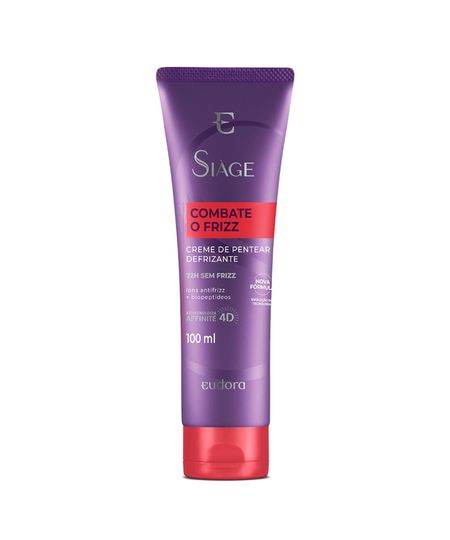 creme defrizante eudora siáge combate o frizz 100ml 100 ML creme defrizante eudora siáge combate o frizz 100ml 100 ML