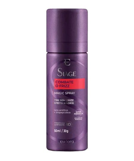 finalizador eudora siáge magic spray combate o frizz 50ml 50 ML finalizador eudora siáge magic spray combate o frizz 50ml 50 ML