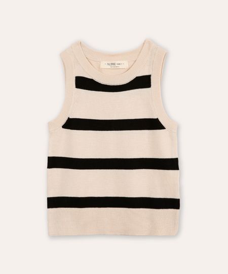 regata de tricot infantil listrada preta 4 regata de tricot infantil listrada preta 4