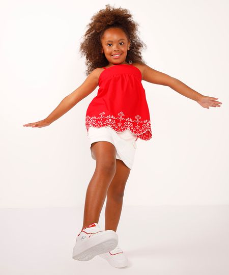 short saia de algodão com bolsos cargo off white 10 short saia de algodão com bolsos cargo off white 10