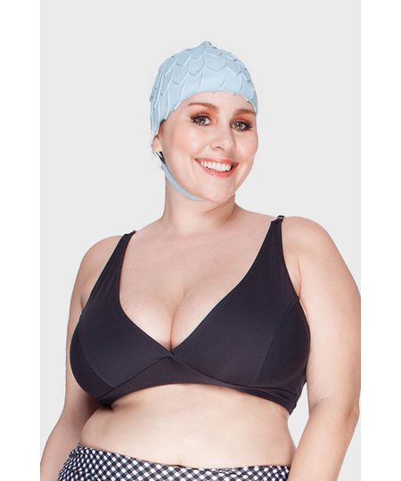 Top sem Bojo com Recortes Plus Size Menor preço em Top sem Bojo com Recortes Plus Size