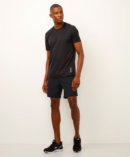 bermuda reta bicolor esportiva ace azul GG bermuda reta bicolor esportiva ace azul GG