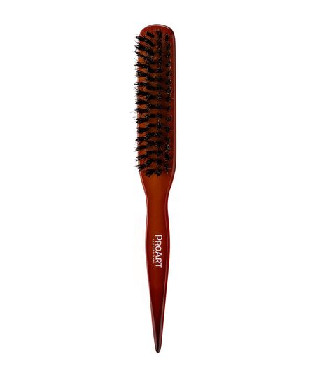 escova de cabelo proart para acabamento e penteado marrom UNICO