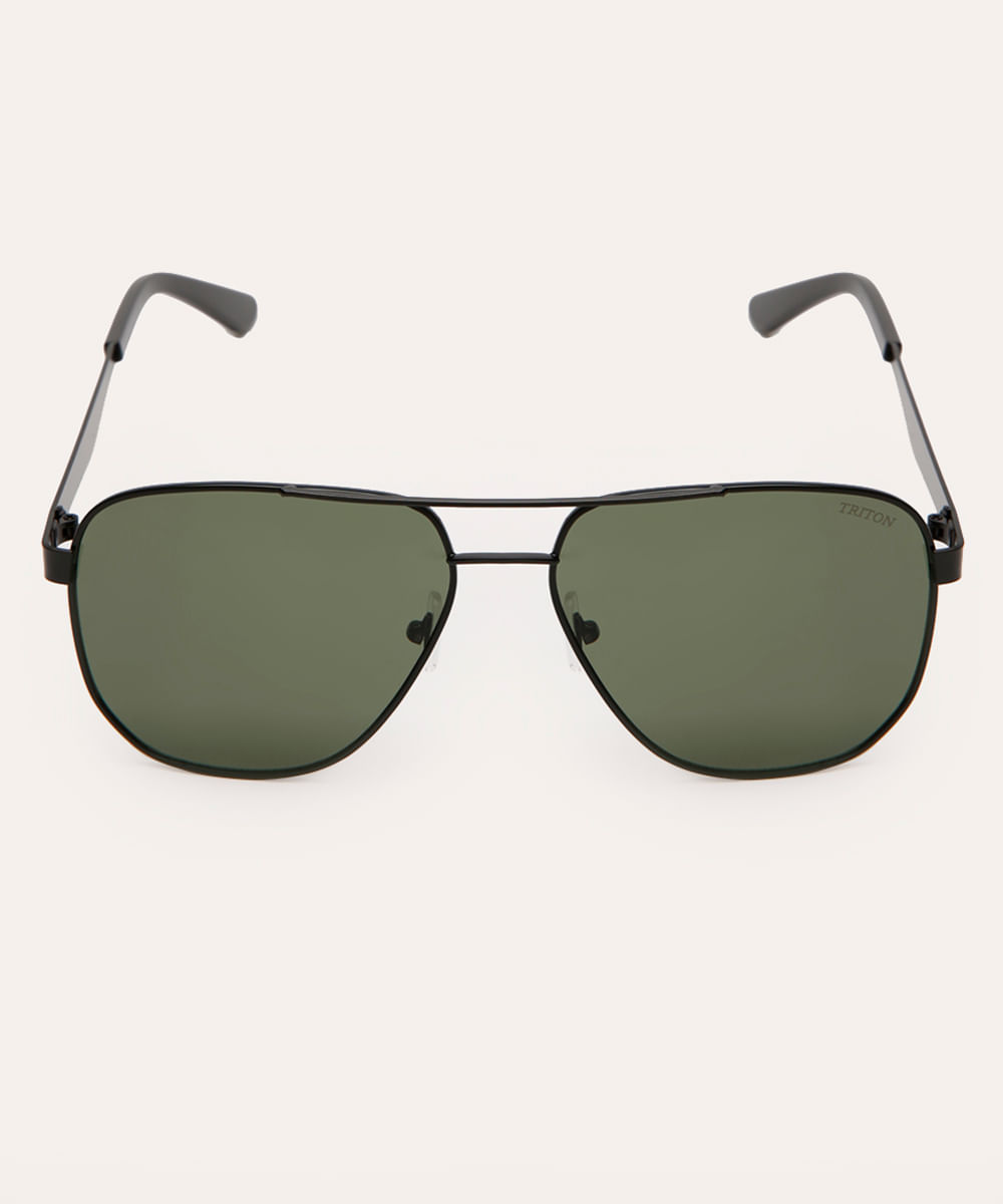 óculos de sol aviador triton preto