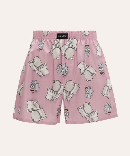 cueca samba canção rick e morty rosa P