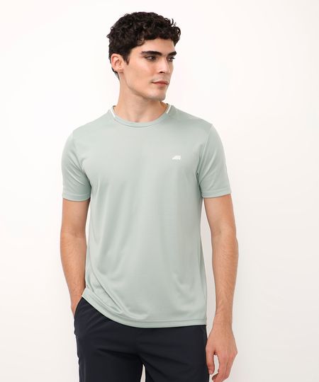 camiseta slim esportiva ace verde P