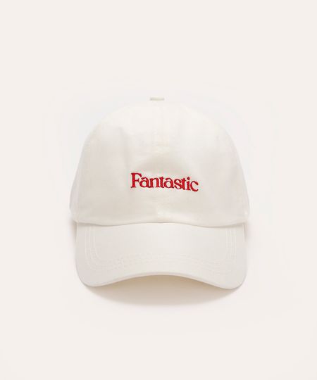 boné de sarja aba curva fantastic off white UNICO