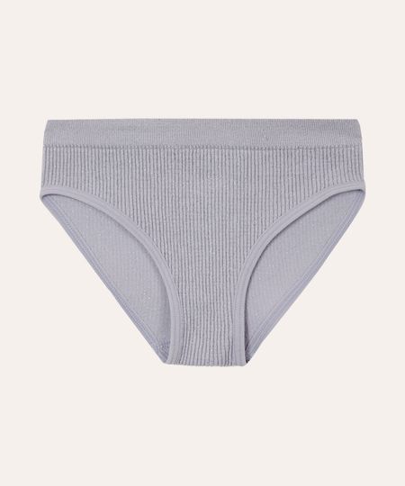 calcinha infantil de poliamida canelada lilás P calcinha infantil de poliamida canelada lilás P