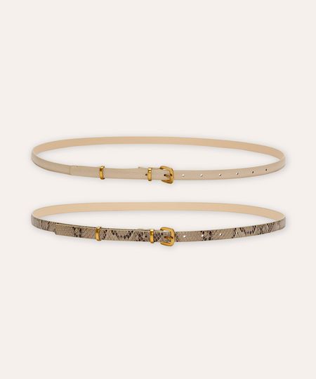 kit de 2 cintos fivela quadrada texturizado colorido 85CM kit de 2 cintos fivela quadrada texturizado colorido 85CM