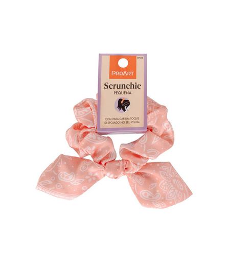 scrunchie elástico de cabelo proart pequeno laranja UNICO scrunchie elástico de cabelo proart pequeno laranja UNICO