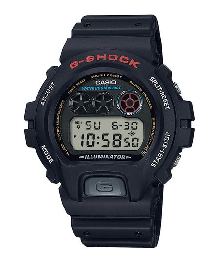 relógio masculino g-shock casio digital dw-6900u-1dr preto UNICO