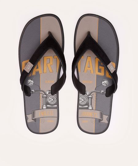 chinelo cartago preto 39 chinelo cartago preto 39