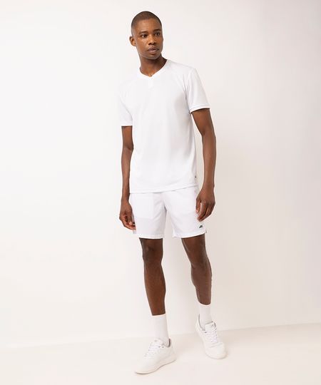 short reta masculina esportiva ace branco G short reta masculina esportiva ace branco G