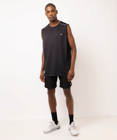 short esportivo reto ace preto GG