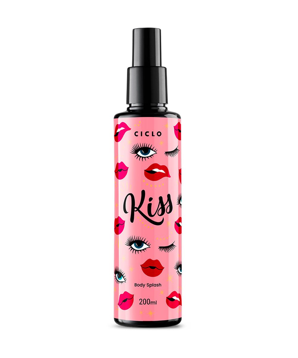 Body Splash Kiss Ciclo Cosméticos 200 ml