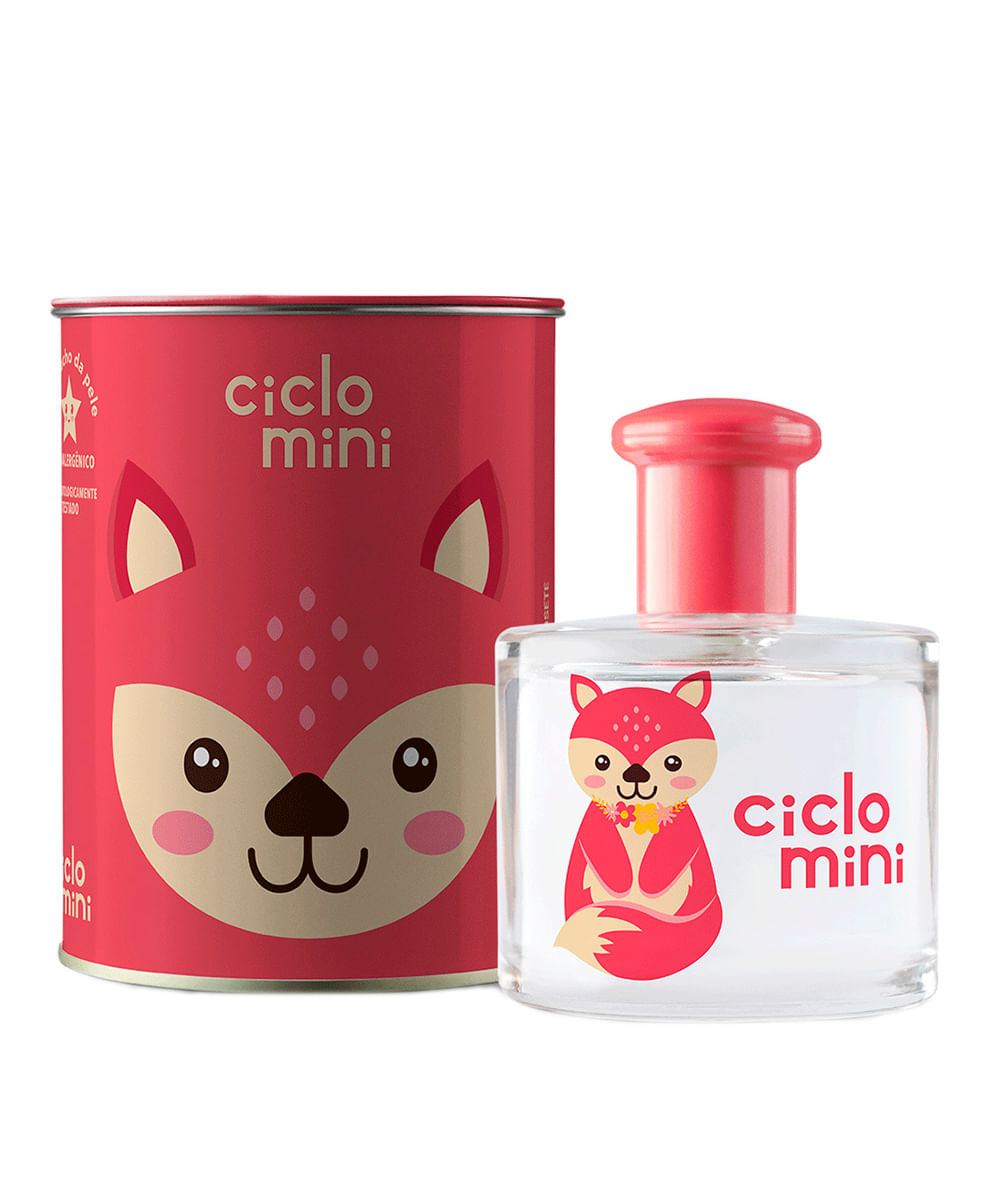 Água de Colônia Raposete Infantil Ciclo 100ml