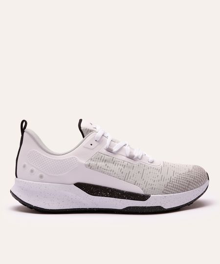 tênis masculino esportivo ace com recorte branco 41 tênis masculino esportivo ace com recorte branco 41