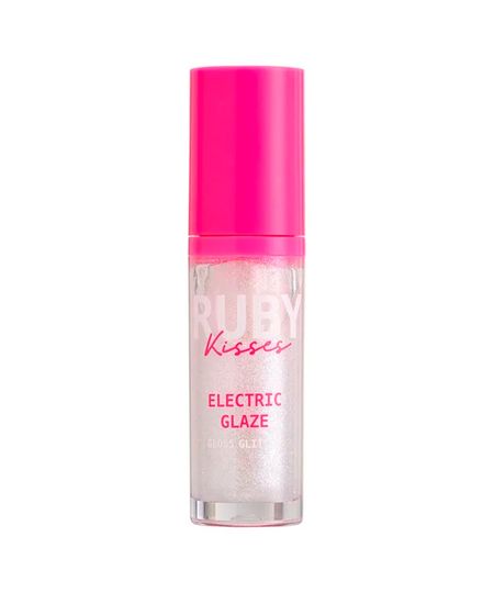 gloss ruby kisses glitter electric glaze holo sky transparente UNICO