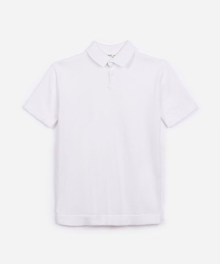 polo de tricot infantil off white 6