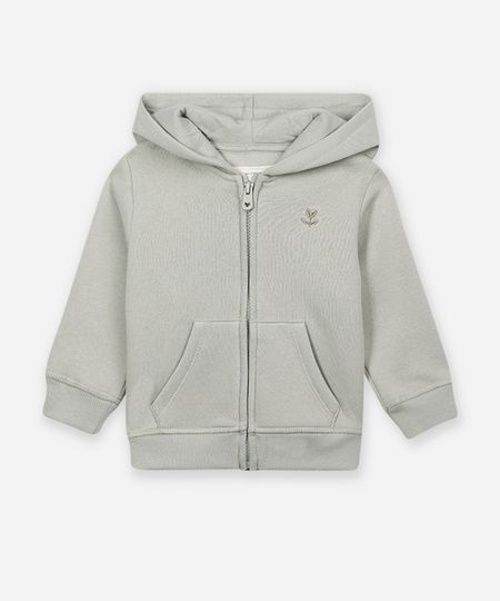 jaqueta infantil de moletom com capuz verde 2 jaqueta infantil de moletom com capuz verde 2