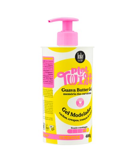 finalizador gel lola plot twist guava butter 480g UNICO finalizador gel lola plot twist guava butter 480g UNICO