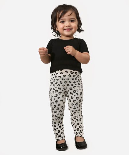 calça legging infantil animal print colorido 5