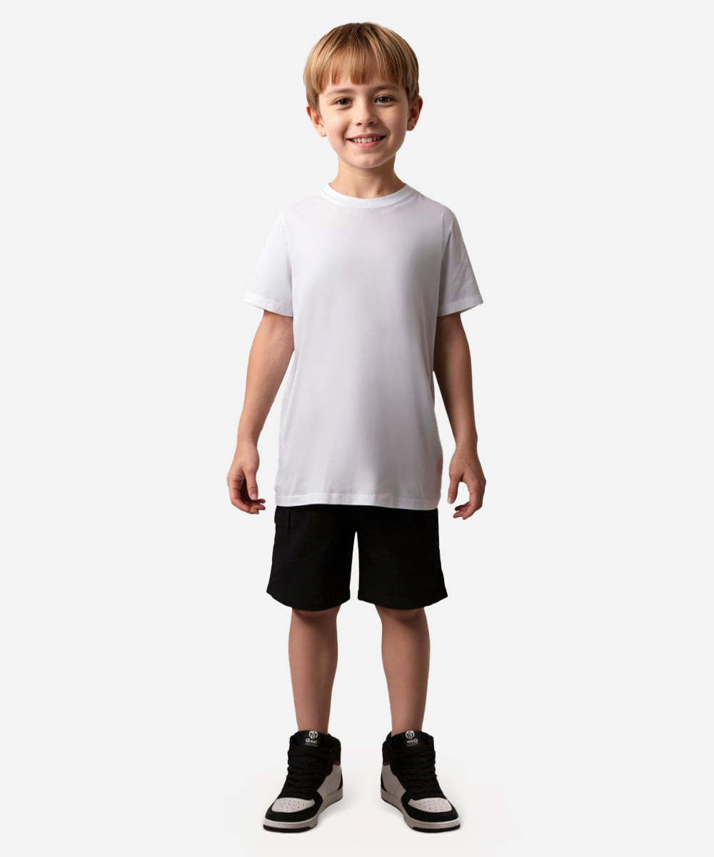 camiseta de algodão juvenil los angeles off white