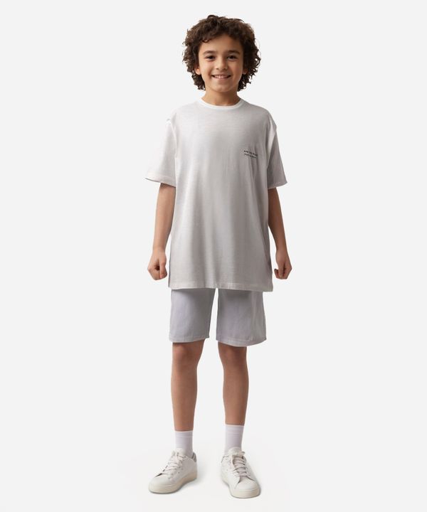 camiseta de algodão juvenil are you ready for the game off white 16