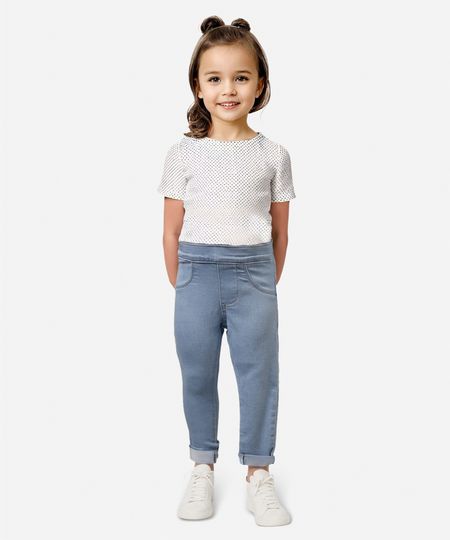 calça legging infantil jeans azul 1 calça legging infantil jeans azul 1