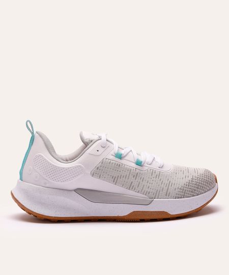 tênis feminino esportivo ace com recorte branco 37 tênis feminino esportivo ace com recorte branco 37