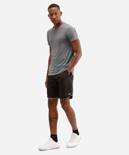 bermuda reta masculina esportiva ace preta P