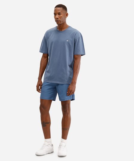 short masculino esportivo ace cós elástico azul G