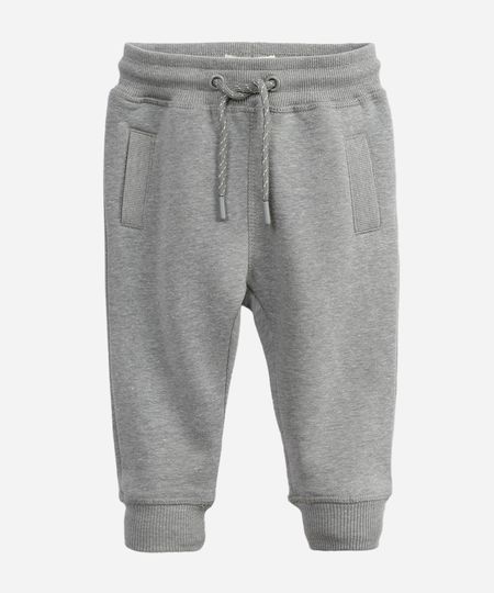 calça de moletom infantil com cordão verde 1