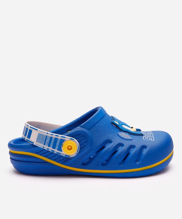 babuche infantil sonic azul 29