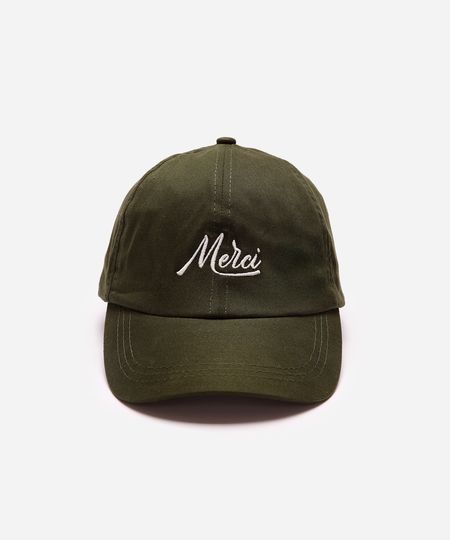boné de sarja aba curva merci verde UNICO