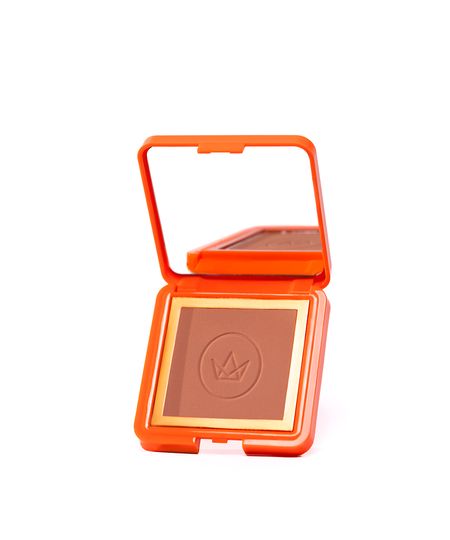 blush compacto mari maria sunny cheeks sand marrom UNICO