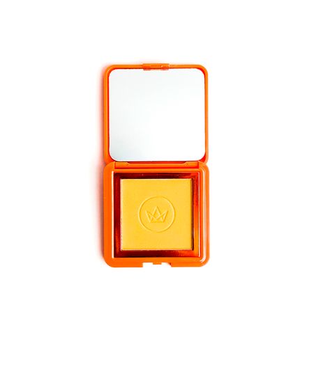 pó compacto mari maria soft silk banana smooth amarelo UNICO pó compacto mari maria soft silk banana smooth amarelo UNICO